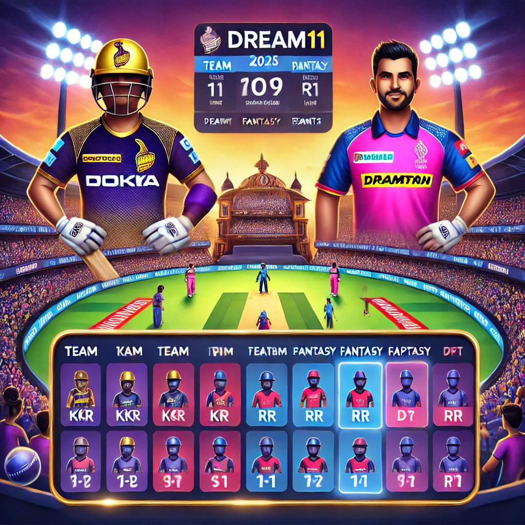 KKR vs RR Dream11 Prediction, IPL 2025:  (26 March 2025) Playing XI,